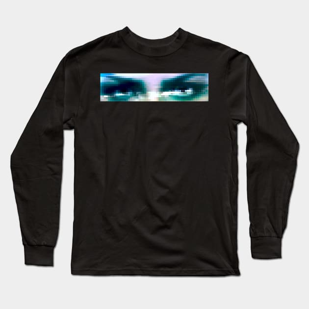 Digital Eyes Long Sleeve T-Shirt by MooreArts